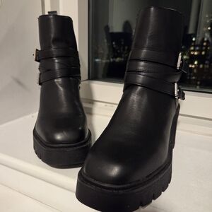 Black Ankle Boots
